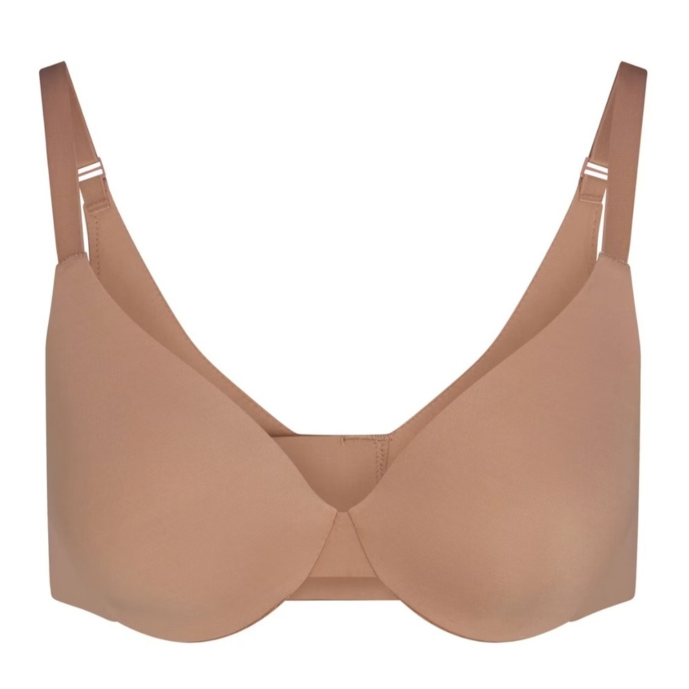 Skims Smoothing Intimates Unlined Full Coverage Bra Sienna 32D BA-PLG-2610